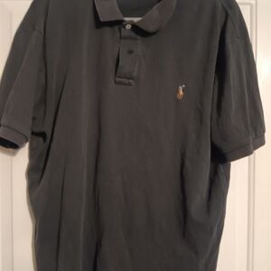 Polo by Ralph Lauren Dark Gray Polo Shirt